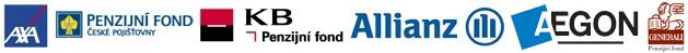| AXA | Penzijn� fond �esk� poji��ovny | Penzijn� fond Komer�n� banky | Allianz Penzijn� fond | Generali Penzijn� fond |